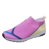 Style 23 Summer Shallow Mouth New Leisure Flying Weave Large-Size Sports Shoes Women's Single