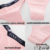 Brazilian Panties Cotton Women's Underwear Sexy Suitable Female Underpants Briefs Thong Girl Solid Color Finetoo