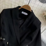 Jacket Dress Waist Lotus Leaf Edge Long High-End Ol Commuter Airfield Autumn Dress Two-Piece Set