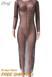 Women's Beach Bikini Cover Up Bathing Suit Fish Net Pearl Rhinestone Mesh See Through Swimsuit Beachwear