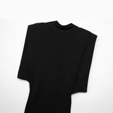 New Series Of Padded Shoulder Dresses In Early Spring