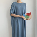 Zingj Loose Lazy Wind Dress Female 2024 Summer Dress New Fashion Light Mature Large Size Ins Web Celebrity Skirt