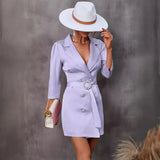 Zingj Women's Wear Station Autumn Seven-Minute Sleeve Suit Group