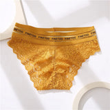 Women's Panties Sexy Women Lace Panties Temptation Low-waist Panties For Women Transparent Hollow Out Underwear