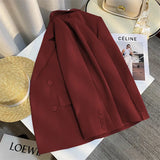 Zingj Spring New Sweet Taro Purple Senior Sense Temperament Versatile Popular Sense Suit Jacket Female Korean Version Casual
