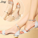 Heel High Heels Sandals Lady Pumps Classics Slip On Shoes Sexy Women Party Shoes Gold Silver Wedding