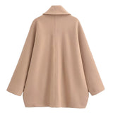 And Winter New Wool Blended Short Coat Coat
