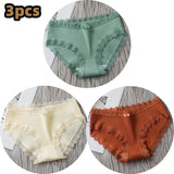 Cotton Panties Women Comfortable Underwears Sexy Middle-Waisted Underpants Female Lingerie Big Size Ladies