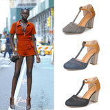 Zingj Large Size Women's Sandals 2024 Spring And Summer New Women's Shoes Thick