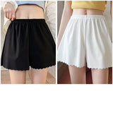 Shorts Safety Pants Women's Anti-empty Leggings Thin Home Shorts Without Curling Ice Silk Breathable Women
