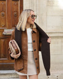 Brown Suede Overshirt- Outfit
