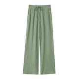 New Textured Loose Casual Multicolor Trousers