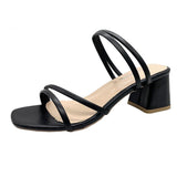 Zingj Ribbon Sandals Fairy Style 2023 New Sandals With Thick Heels And
