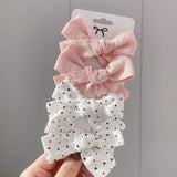 Leopard Print Hairpins Bowknot Hair Clips For Cute Girls Cotton Safty Barrettes Hairgrip Headwear Kids Hair
