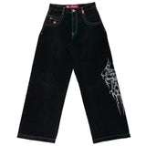 Year's Popular Style Graphics Jeans Y2K Hip-Hop Loose Jeans For Men And Women