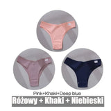 Sexy Women's Panties Cotton Brazilian Underwear Women V Waist Women's Thong Female Underpants Intimate Lingerie