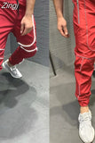 New Men Fashion Soft Shell Hiking Pants Waterproof Trousers Fall Winter Warm Fleece Lined Bottoms Reflective Night