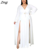 Women Letter Printed African Dress For Women 2023 Summer Short Sleeve O-Neck Dress Casual Loose Maxi Long Dresses