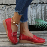 Zingj Pea Shoes Women's Spring Style 2023 New Light-Mouth Flat-Heeled Single-Color Shoes Women Women