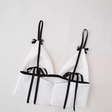 New Bow Tie Short Suspender Dress