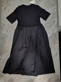 Spring Casual Round-Neck Short-Sleeved Dress