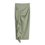 Chest Jumpsuit 5039353 Laminated Decorative Stretch Skirt 5039356