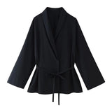 New Spring Style Kimono Coat 5427734 Trousers