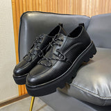 Zingj Men's Shoes Summer Thin Breathable Business Casual Shoes British Fashion Versatile Leather Shoes