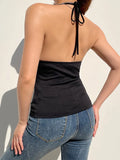 halter cami top with