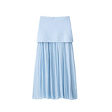 Summer New Temperament Fashion V-Neck Sleeveless Single-Claw Buckle Solid-Colored Vest Vest Women