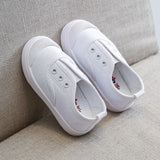 Candy Color Kids Shoes For Girl Children Canvas Shoes White Sneakers Comfortable Boys Flat School