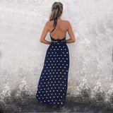 Fashion Bubble Printed Sexy Long