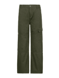 Pocket Patched Straight Cargo Jeans- Outfit