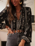 # New Women's Temperament Long Sleeve Shirt Elegant