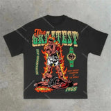 Men's T-Shirts Y2K Shirts Men's Original Hip-Hop In Our Trusted Graphics Print Round