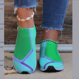 Style 23 Summer Shallow Mouth New Leisure Flying Weave Large-Size Sports Shoes Women's Single