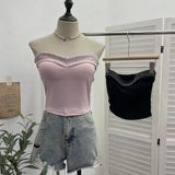 Sense Of Small Heavy Industry Drilled With Chest Pad Inside The Bottom Of The Coat Short Vest Woman