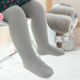 Baby tights new solid color children's pantyhose autumn winter thick warm tight cotton girls boy tight for kid