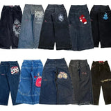 Wide-Leg Jeans Men Y2K Hip-Hop Harajuku High-Quality Street