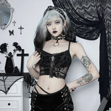Dark Summer Lace Splicing, Slim, Short Spicy Girls, Leisure Straps, All Kinds Of Little