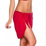 New Summer Chiffon Elegant Skirt Bag Hip Skirt Splicing Women Slim Slimming