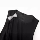 Spring Jewelry Bow Design Dress