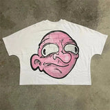 Printing Of Men's T-Shirt Blutosatire Billdog Cotton Oversized