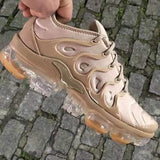 Zingj Spring And Autumn Large-Size Front Tie Leisure Flat-Heeled Air Cushion Round Head Low-Top Sports