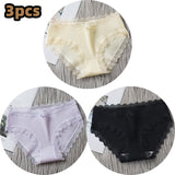 Cotton Panties Women Comfortable Underwears Sexy Middle-Waisted Underpants Female Lingerie Big Size Ladies