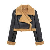 And Winter New Double-Sided Short Jacket Jacket