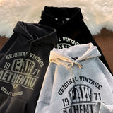 Top Streetwear Printed Sweatshirt Y2K Women Winter Tops Oversized Hoodie Pullover Women's Clothes women