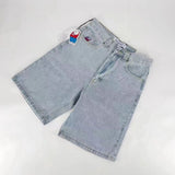 Year's Popular Street Clothing Jeans Y2K Casual Hip-Hop Blue Baggy