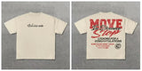 Spring And Summer Minority Design Pure Cotton Short Sleeves 2024 New High Street Retro