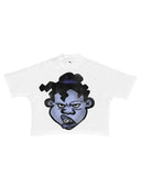 Original Sufu Ancient Animation Head Printed Graphics T-Shirt Y2k Blouse Street Oversized T-Shirt Gothic Animation Short